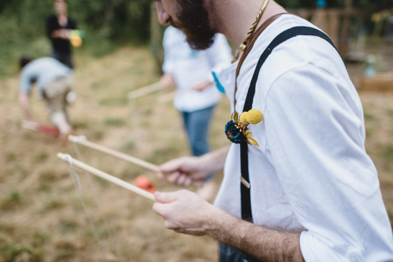 Un mariage joyeux, simple et coloré à découvrir sur le blog mariage www.lamarieeauxpiedsnuis - Photos : Willy Brousse