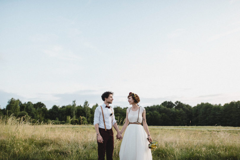 Un mariage joyeux, simple et coloré à découvrir sur le blog mariage www.lamarieeauxpiedsnuis - Photos : Willy Brousse