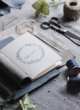 Do it Yourself - Comment fabriquer un carnet en cuir - La mariée aux pieds nus