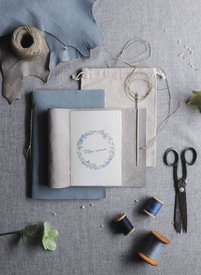 Do it Yourself - Comment fabriquer un carnet en cuir - La mariée aux pieds nus