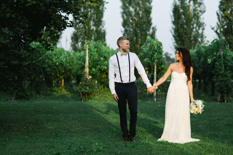 Un mariage en Italie - Cinzia Bruschini - La mariée aux pieds nus