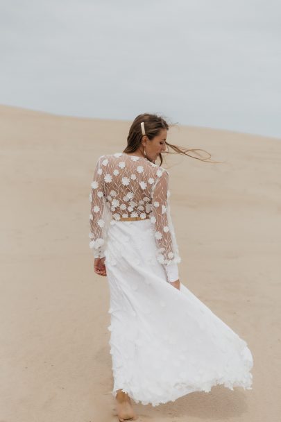 Louise Valentine - Robes de mariée bio - Collection 2020 - Blog mariage : La mariée aux pieds nus