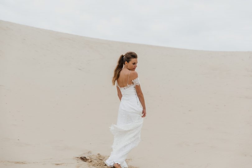 Louise Valentine - Robes de mariée bio - Collection 2020 - Blog mariage : La mariée aux pieds nus