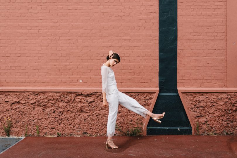 Mademoiselle de Guise - Robes de mariée - Collection 2019 - Photos : Chloé Lapeyssonnie - Blog mariage : La mariée aux pieds nus