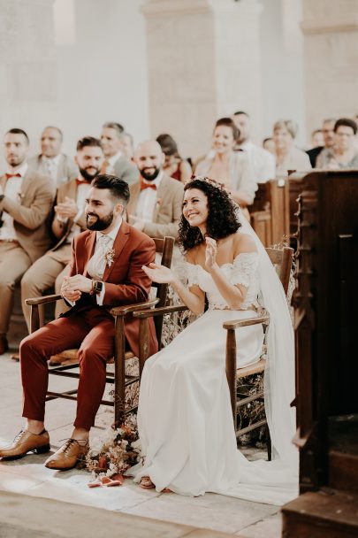 Un mariage terracotta en Bourgogne - Photos : The Quirky - Blog mariage : La mariée aux pieds nus.