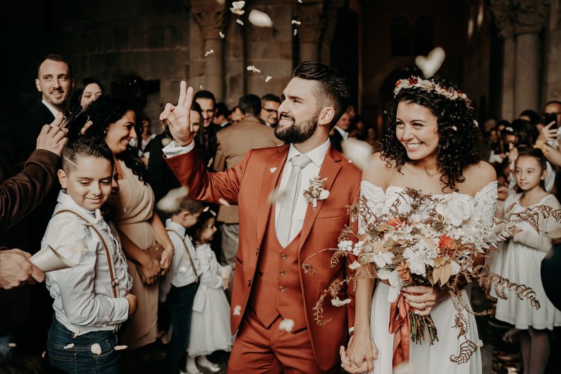 Un mariage terracotta en Bourgogne - Photos : The Quirky - Blog mariage : La mariée aux pieds nus.