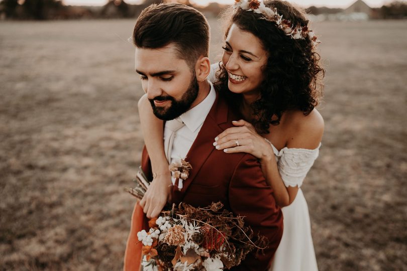 Un mariage terracotta en Bourgogne - Photos : The Quirky - Blog mariage : La mariée aux pieds nus.