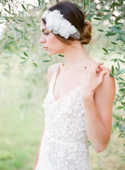 Orchidée de Soie - Accessoires de mariée - Collection 2016 - Photos : Greg Finck - La mariée aux pieds nus