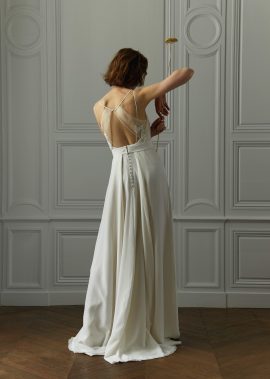 Céline de Monicault - Robes de mariée - Collection 2018 - Blog mariage : La mariée aux pieds nus