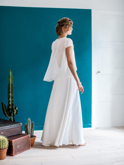 Carnets de mariage - Collection capsule 2016 - Robes de mariées - sur La mariée aux pieds nus - Photos : Yann Audic