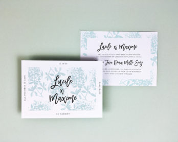 Faire part de mariage Ruban Collectif