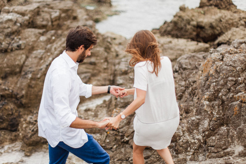 Une séance engagement à La Baule - Sébastien Hubner - La mariée aux pieds nus