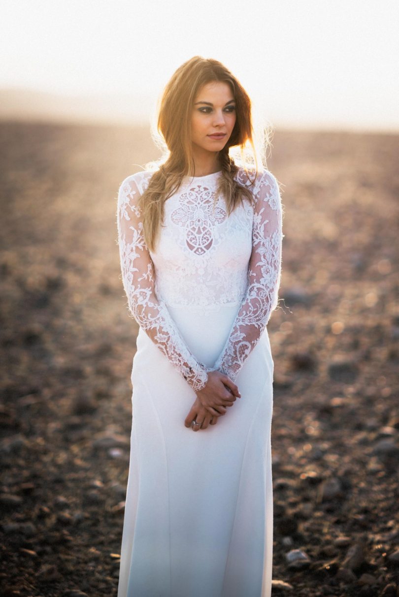 Un mariage bohème dans le désert marocain - Shooting inspiration - A découvrir sur le blog mariage La mariée aux pieds nus - Photos : Julien Navarre