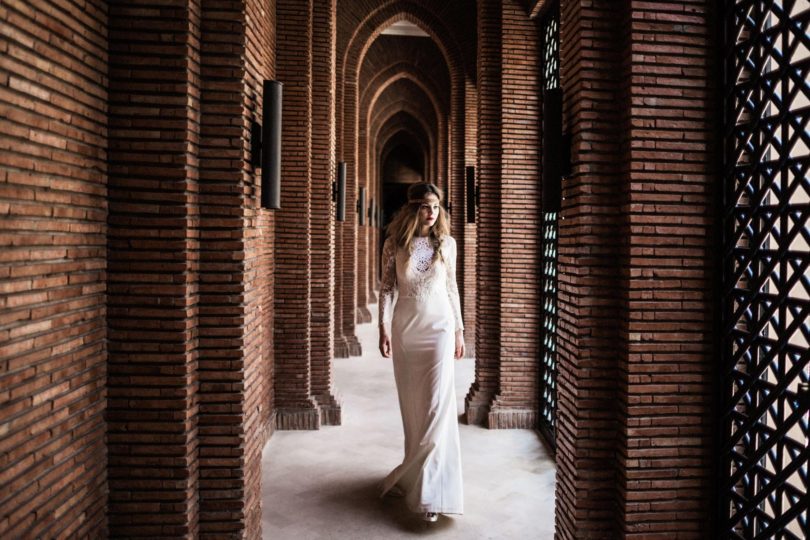 Un mariage bohème dans le désert marocain - Shooting inspiration - A découvrir sur le blog mariage La mariée aux pieds nus - Photos : Julien Navarre