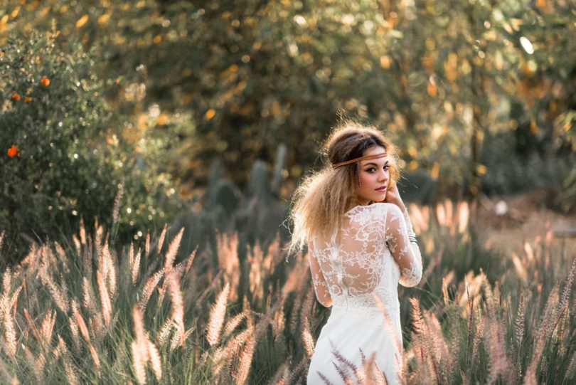 Un mariage bohème dans le désert marocain - Shooting inspiration - A découvrir sur le blog mariage La mariée aux pieds nus - Photos : Julien Navarre