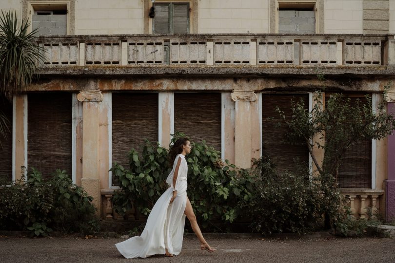 Cécile Casabianca - Robes de mariée - Collection 2020 - Photos : Aurélien Bretonnière - Blog mariage : La mariée aux pieds nus