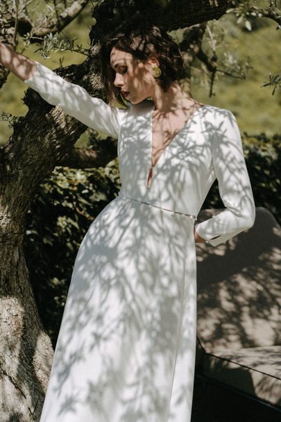Adélie Métayer - Robes de mariée - Collection 2022 - Photographe : Jessica ruscoe - Blog mariage : La mariée aux pieds nus