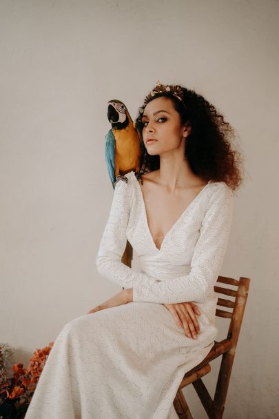 Alma Real - Robes de mariée - Collection 2021 - Photos : The Quirky - Blog mariage : La mariée aux pieds nus