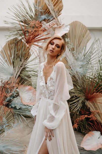 Alma Real - Robes de mariée - Collection 2021 - Photos : The Quirky - Blog mariage : La mariée aux pieds nus