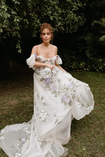 Alma Real - Robes de mariée - Collection 2023 - Photos : The Quirky - Blog mariage : La mariée aux pieds nus