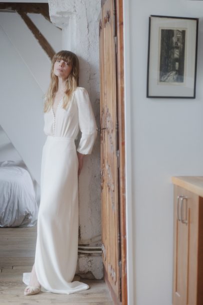 Anne de Lafforest x Botzaris - Robes de mariée - Collection mariage civil 2021 - Blog mariage : La mariée aux pieds nus