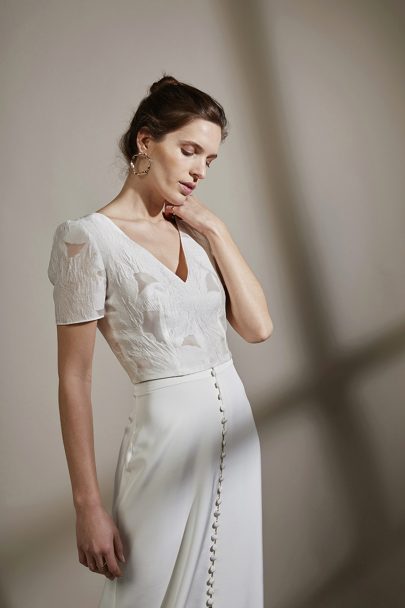 Anne de Lafforest - Robes de mariée - Collection 2020 - Blog mariage : La mariée aux pieds nus