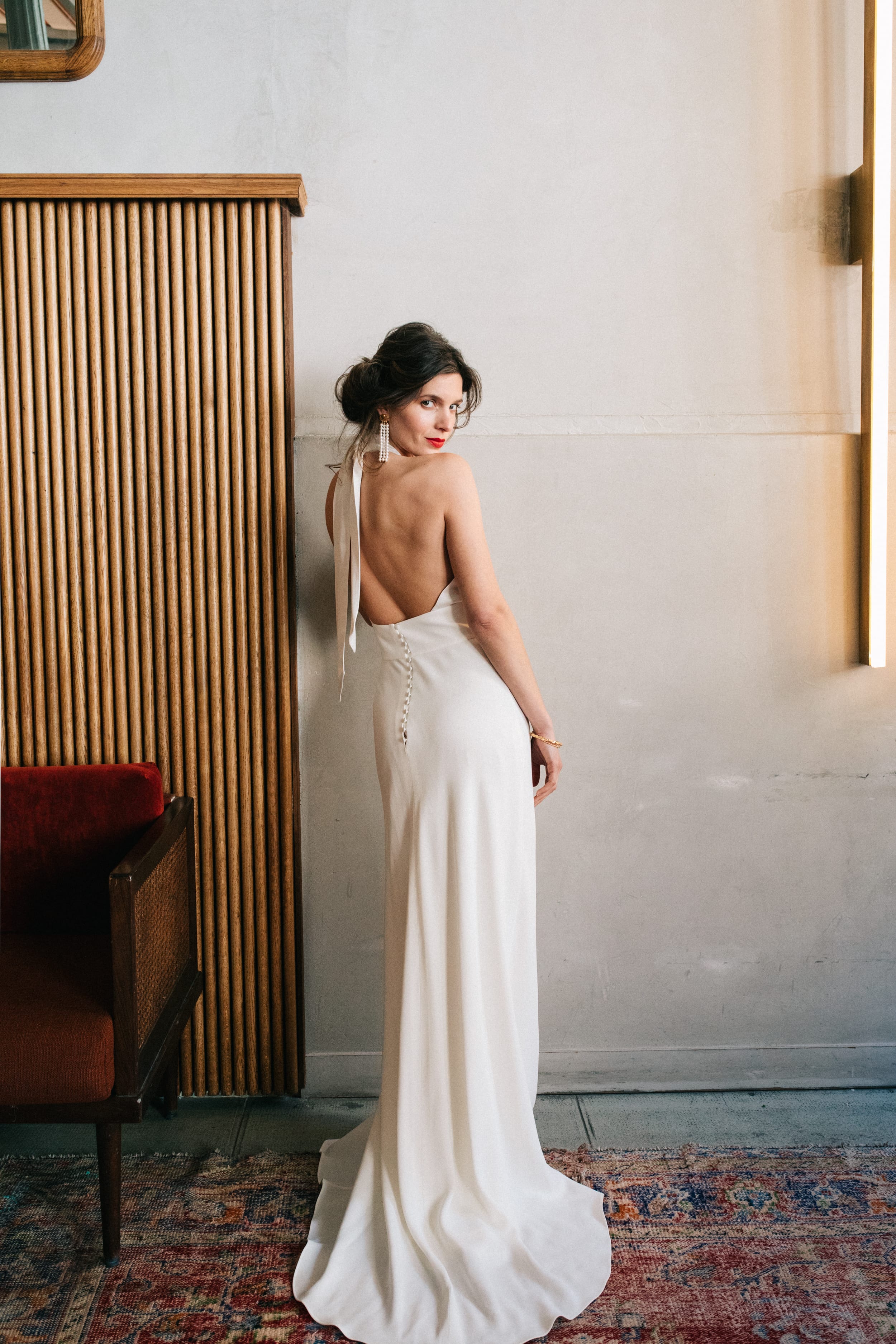 Anne de Lafforest - Robes de mariée - Collection 2022 - Photos : Aude Lemaitre - Blog mariage : La mariée aux pieds nus
