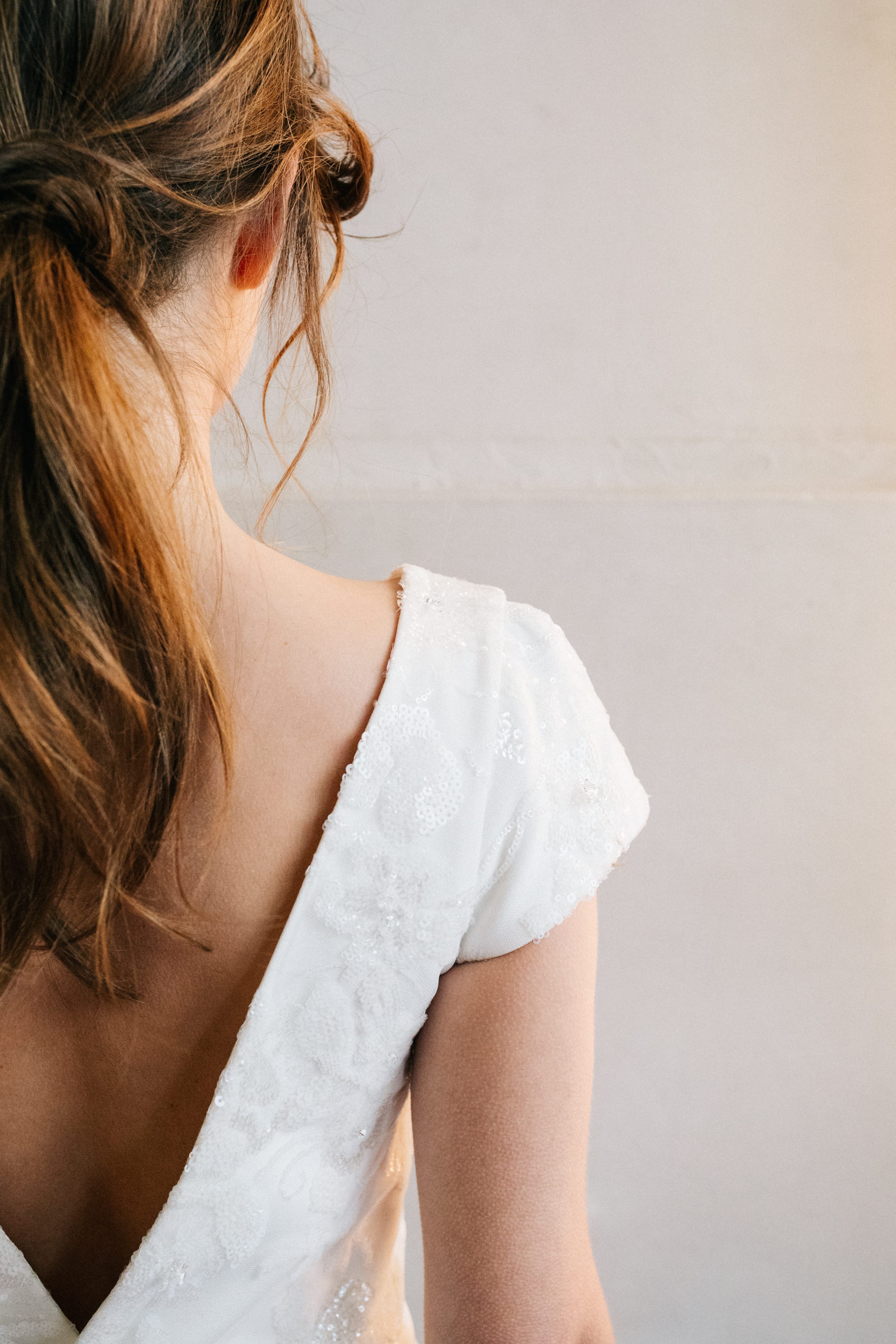 Anne de Lafforest - Robes de mariée - Collection 2022 - Photos : Aude Lemaitre - Blog mariage : La mariée aux pieds nus