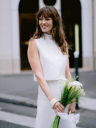 Anne de Lafforest - Robes de mariée - Collection mariage civil 2025 - Blog mariage : La mariée aux pieds nus