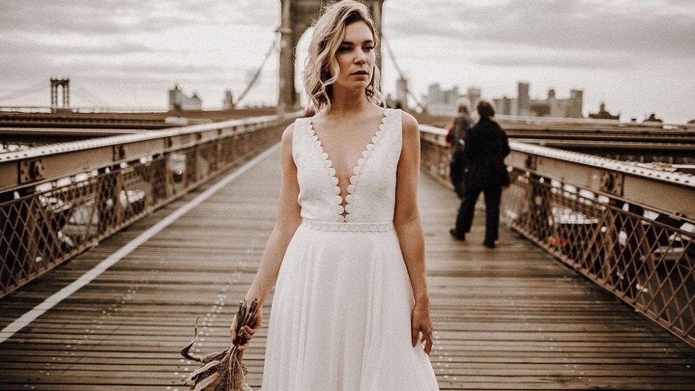 Atelier 2B - Robes de mariée - Collection 2020 - Blog mariage : La mariée aux pieds nus