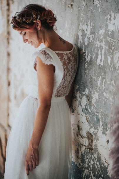 Atelier 2B - Robes de mariée - Blog mariage : La mariée aux pieds nus - Photos : Celine Zed