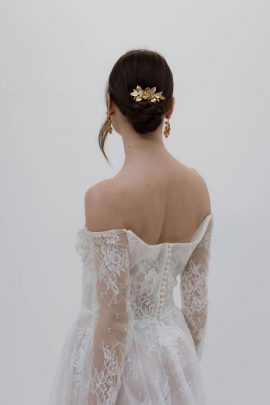 Atelier Lilac - Accessoires de mariée - Collection 2025 - Photos : Kamira Studio - Blog mariage : La mariée aux pieds nus