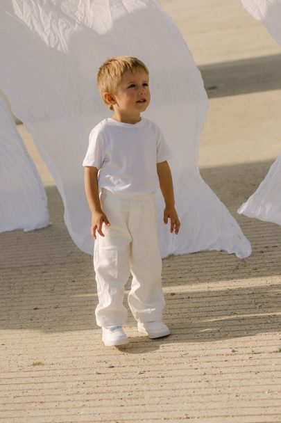 PLAY - Atelier Swan - Collection Enfant - Tenues de cortège de mariage - Blog mariage : La mariée aux pieds nus