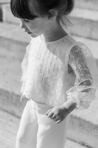 PLAY - Atelier Swan - Collection Enfant - Tenues de cortège de mariage - Blog mariage : La mariée aux pieds nus