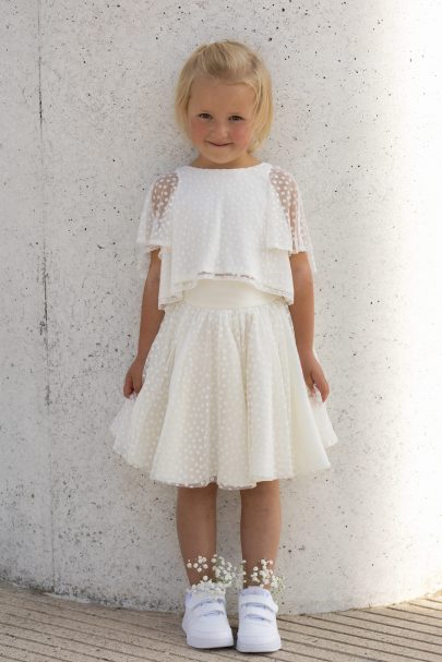 PLAY - Atelier Swan - Collection Enfant - Tenues de cortège de mariage - Blog mariage : La mariée aux pieds nus