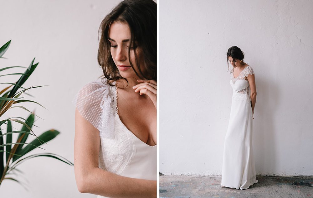 Aurélia Hoang - robes de mariée - Collection 2018 - Blog mariage : La mariée aux pieds nus