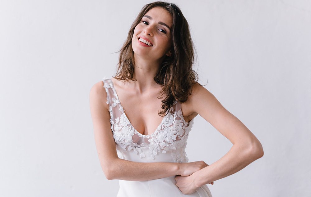 Aurélia Hoang - robes de mariée - Collection 2018 - Blog mariage : La mariée aux pieds nus