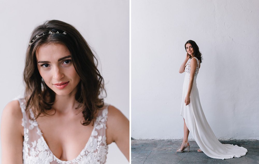 Aurélia Hoang - robes de mariée - Collection 2018 - Blog mariage : La mariée aux pieds nus