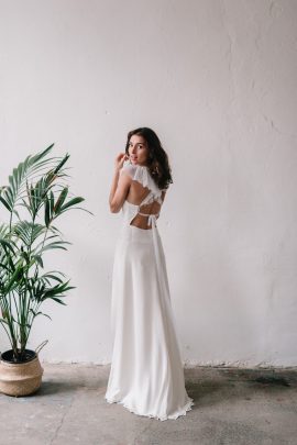 Aurélia Hoang - robes de mariée - Collection 2018 - Blog mariage : La mariée aux pieds nus