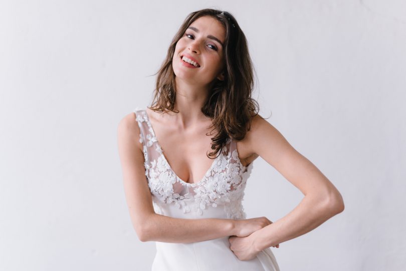 Aurélia Hoang - robes de mariée - Collection 2018 - Blog mariage : La mariée aux pieds nus