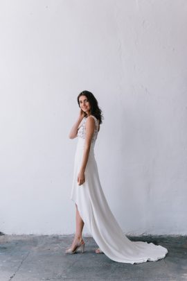 Aurélia Hoang - robes de mariée - Collection 2018 - Blog mariage : La mariée aux pieds nus