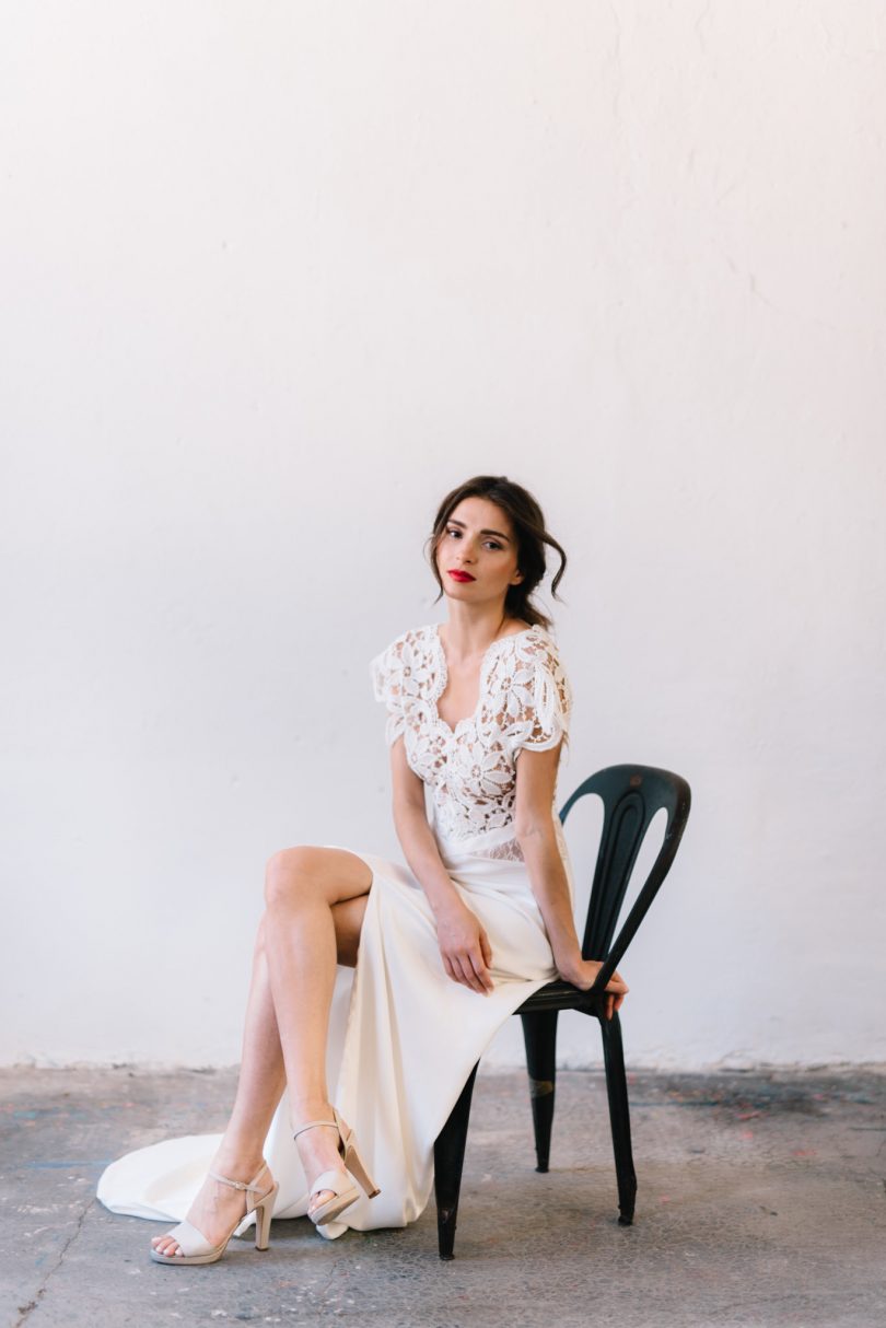 Aurélia Hoang - robes de mariée - Collection 2018 - Blog mariage : La mariée aux pieds nus