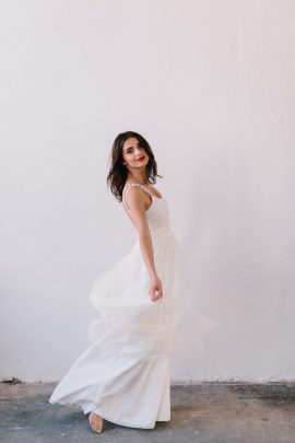 Aurélia Hoang - robes de mariée - Collection 2018 - Blog mariage : La mariée aux pieds nus