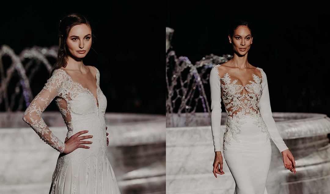 Pronovias - Collection 2018 - Barcelona Bridal Week - La mariée aux pieds nus - Photos : The Quirky