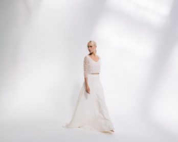 Alison Louvet - Robes de mariée - Collection 2022 - Photos : Ingrid Lepan - Blog mariage : La mariée aux pieds nus