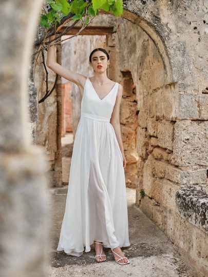 Camille Marguet - Robes de mariée - Collection 2022 - Photos : Fabien Courmont - Blog mariage : La mariée aux pieds nus