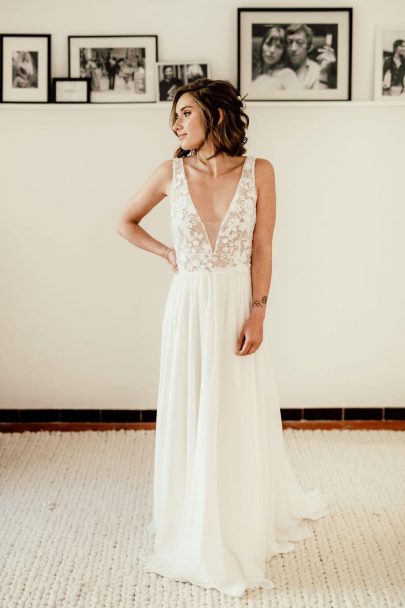 Camille Recollin - Robes de mariée Collection mariage civil 2019 - Blog mariage : La mariée aux pieds nus