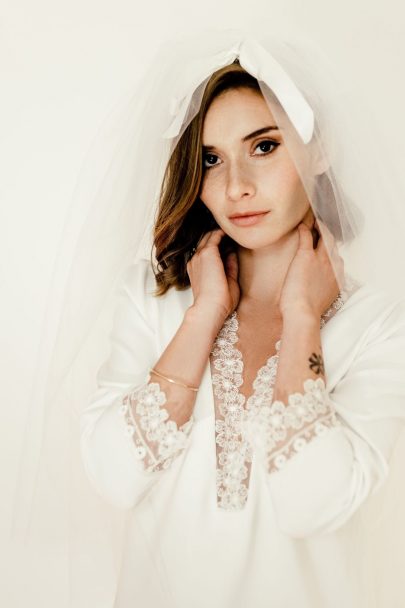 Camille Recollin - Robes de mariée Collection mariage civil 2019 - Blog mariage : La mariée aux pieds nus