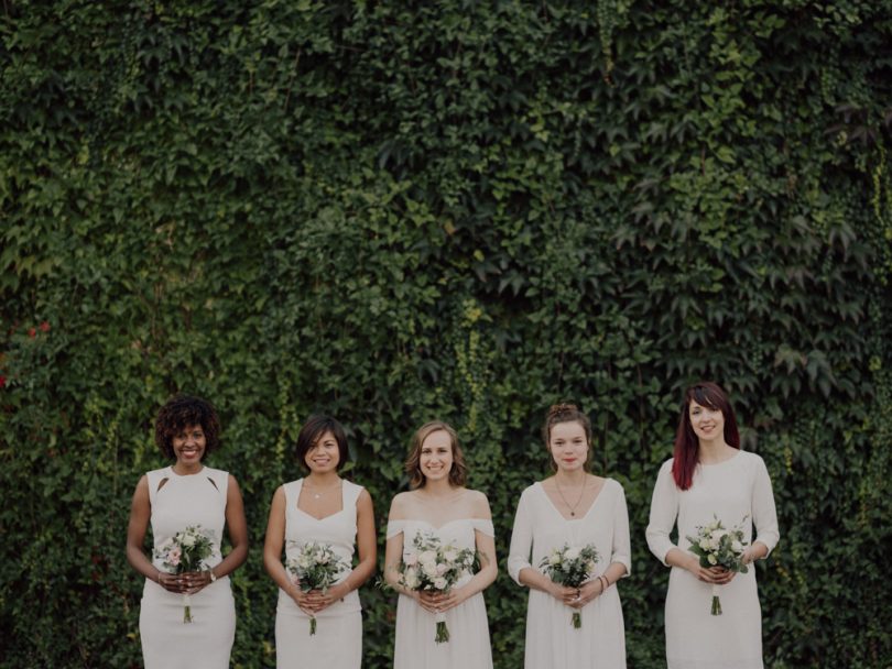 Des robes blanches pour vos demoiselles d'honneur - Blog mariage : La mariée aux pieds nus