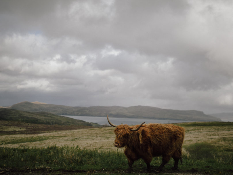 Un mariage en toute intimité sur l'ile de Skye en ecosse - a découvrir sur le blog mariage www.lamarieeauxpiedsnus.com - Photos : Capyture